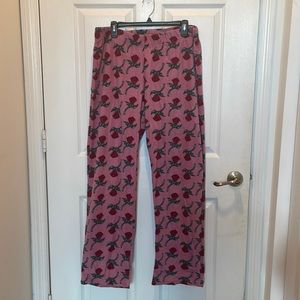Disney Pink Rose Pajama Pant